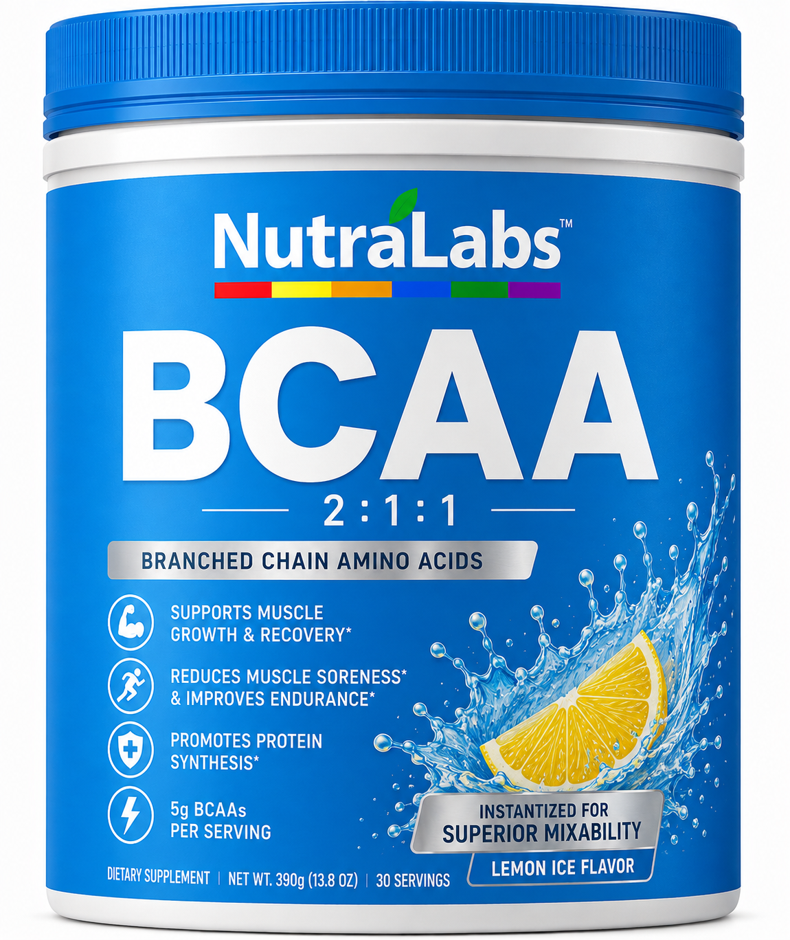 NUTRALABS BCAA 300 gm